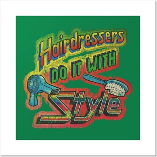 Hairdressers Do It With Style 1982 Posters and Art